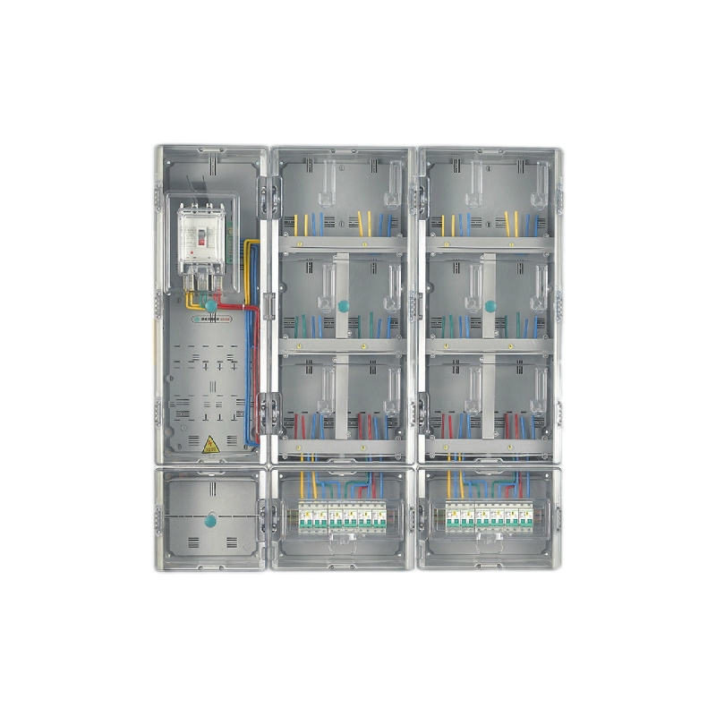 GY-D-K12DL单相十二表位插卡式电表箱