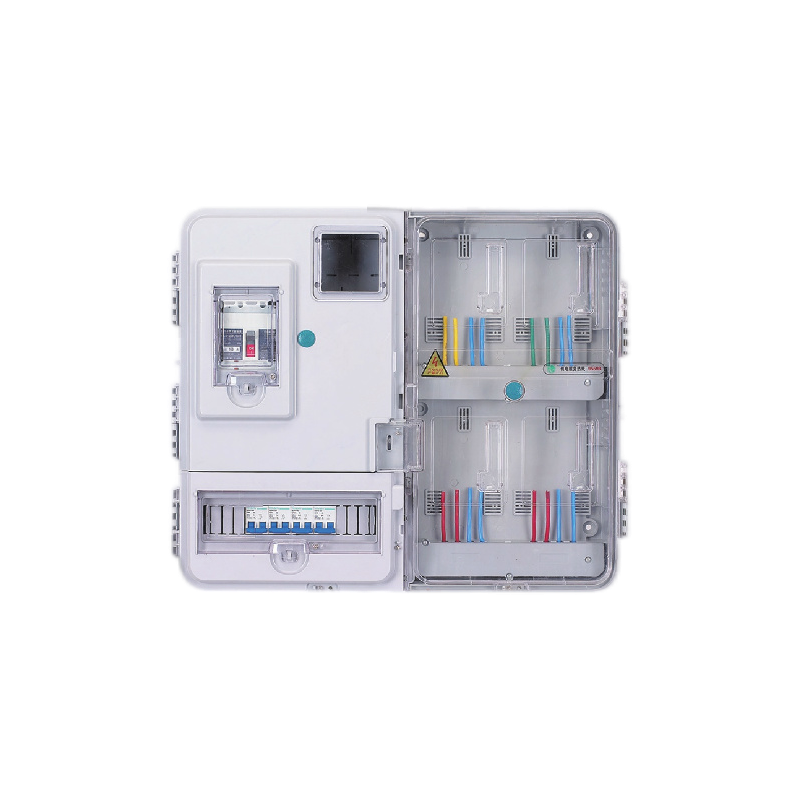 GY-D-K4FD/D4FD左右结构单相四表位插卡式/电子式电表箱（大号)