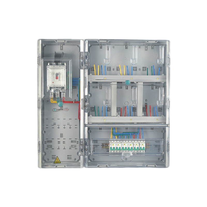 GY-D-K6单相六表位插卡式电表箱