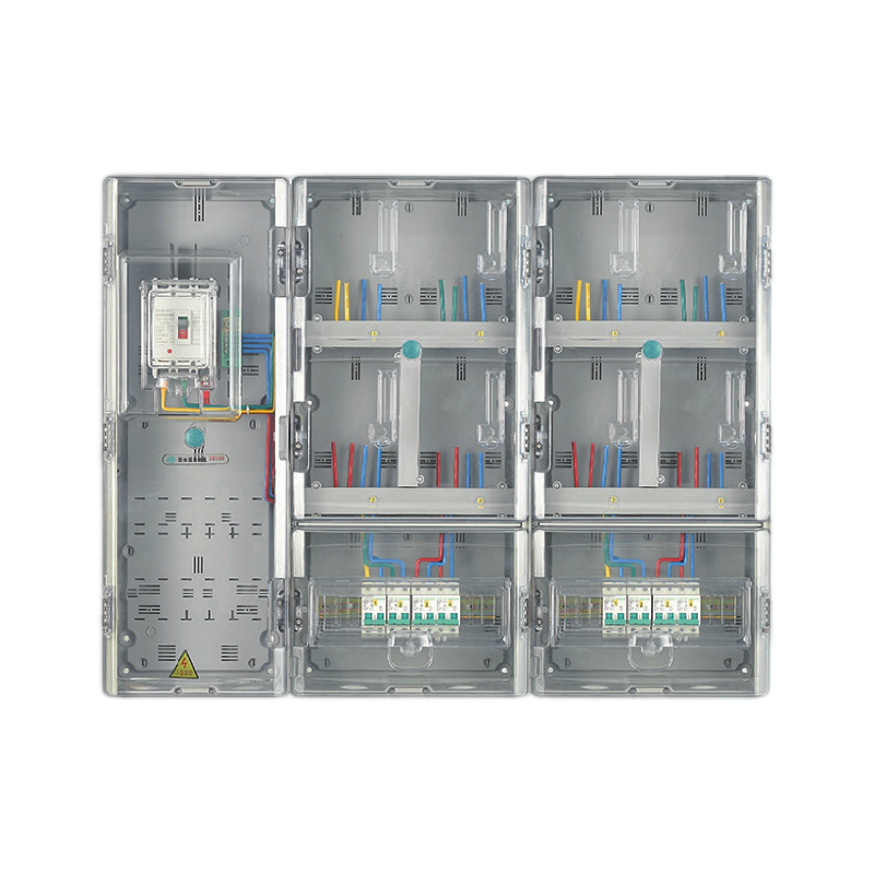 GY-D-K8单相八表位插卡式电表箱