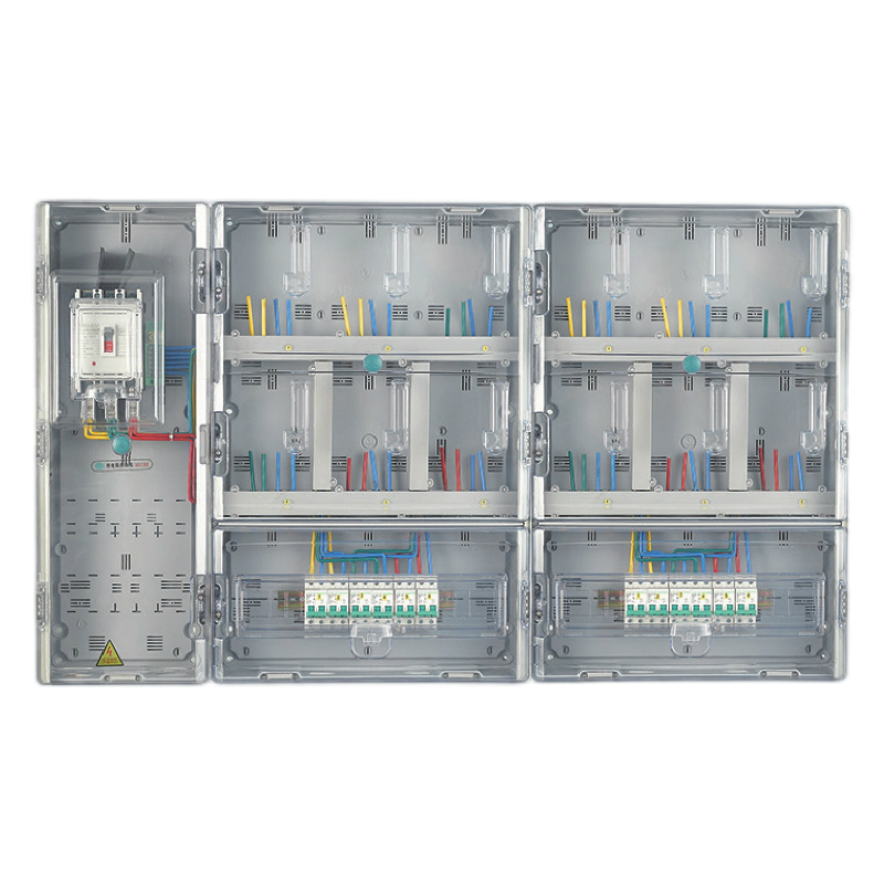 GY-D-K12单相十二表位插卡式电表箱